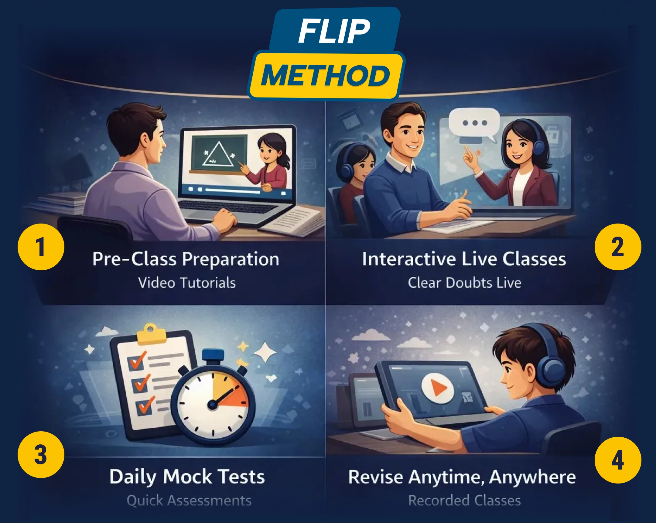 Internationally acclaimed FLIP METHOD!
